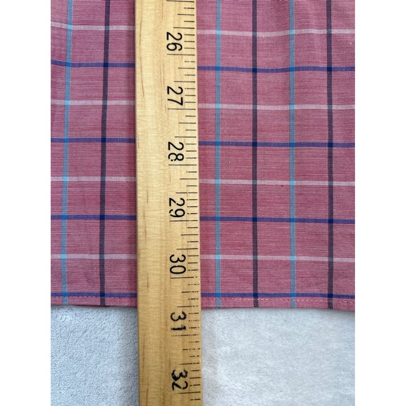 J Crew Shirt Mens Large Red Blue Plaid Ludlow Long Sleeve Button Down - Picture 7 of 7